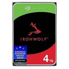 Image of Seagate IronWolf 4TB, NAS, Internal Hard Drive, CMR, 3.5 Inch, SATA, 6GB/s,