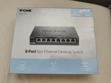 Image of D-LINK DES-108 8-Port Fast Ethernet Desktop Switch