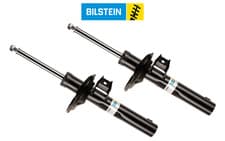 Image of BILSTEIN FRONT AXLE SHOCK ABSORBER PAIR FOR AUDI A3 SEAT LEON VW GOLF MK7 MK8