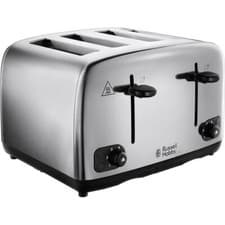 Image of Russell Hobbs Spectrum 24090 Classics 4 Slice Toaster Stainless Steel