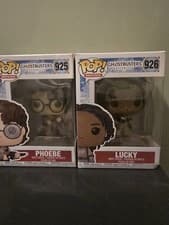 Image of NEW Funko POP Movies Ghostbusters Afterlife 925 Phoebe and 926 Lucky BNIP 