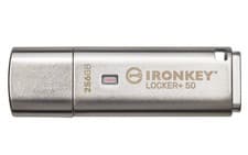 Image of Kingston Technology IronKey 256GB Locker Plus 50 AES Encryption