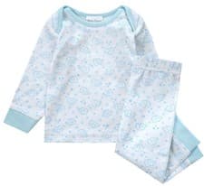 Image of Baby Pyjamas Nightwear 100% Cotton Jersey Girl Boy ELEPHANTS Toddler Unisex Long