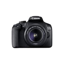 Image of Canon EOS 2000D DSLR Camera with EF-S 18-55mm f/3.5-5.6 III Lens - Black