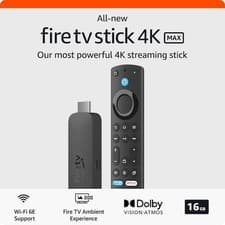Image of All-New Amazon Fire Stick 4K Max Firestick TV Streaming Wi-Fi 6 HDR10+ 2023