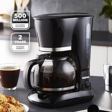 Image of Geepas Filter Coffee Maker Machine Instant Anti-Drip 12 Cups 800W 1.5L Jug