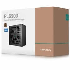 Image of DeepCool PL650D 650W PSU 80 Plus Bronze Power Supply ATX3.1 PCIe5.0 - Wired
