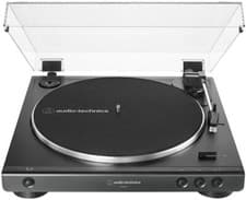 Image of Audio Technica AT-LP60X Turntable Fully Automatic Belt-Drive ATLP60X - BLACK