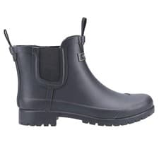 Image of Cotswold Blenheim Womens Waterproof Mid Ankle Wellies Wellington Boots Black