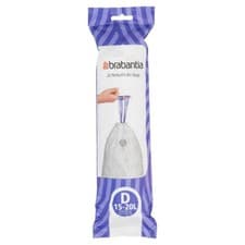 Image of Brabantia Bin Liners 20L Size D 3 x pack of 20