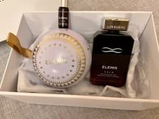 Image of Elemis Life Elixirs Calm100ml + 6ml Bath & Shower + Ltd Edt Beauty Bauble BOXED