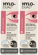 Image of Hylo-Dual Eye Drops 10ml X 2