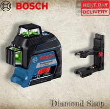Image of Bosch Laser Level GLL3-60XG 3 X 360 Degree Green Light