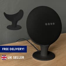 Image of Black Stand for Google Nest Home Hub 1st 2nd Gen Smart Speaker Holder