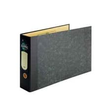 Image of Rexel Classic Lever Arch File A3 Black/Green (Pack of 2) 26435EAST