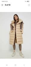 Image of WOMENS ADIDAS ORIGINALS DOWN FASHION/WINTER JACKET UK 12 RRP £280! BARGAIN!! 