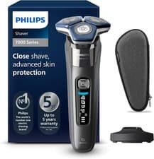 Image of Philips Shaver Series 7000 - Wet & Dry Mens Electric Shaver with SkinIQ Technolo