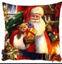 Image of Santa Claus Noel Father Christmas Cushion Covers