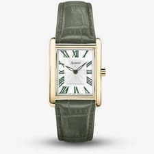 Image of Accurist Rectangle Ladies Green Watch 71003