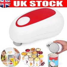 Image of Electric Can Opener: One-Touch Open Your Cans, Smooth Edge, Handheld Can Opener