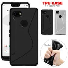 Image of Case For Google Pixel 3 / 3 XL Shockproof Silicone Phone Gel S-Line Phone Cover