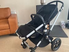 Image of Bugaboo Chameleon 3+ v2 Pushchair - Aluminium Black Used 5 TIMES