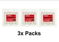 Image of ~THIRTY~ 30 x ProDec Gloss Pile Mini 4" Rollers (Three Packs of 10)