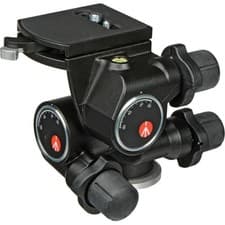 Image of Manfrotto 410 3-Way, Geared Pan-and-Tilt Head with 410PL Quick Release Plate