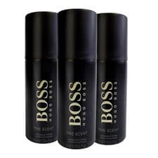 Image of Hugo Boss BOSS The Scent Deodorant Spray for Men, 150ml (pack of 3)