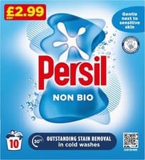 Image of Persil Non Bio Washing Powder gentle next to sensitive skin for outstanding
