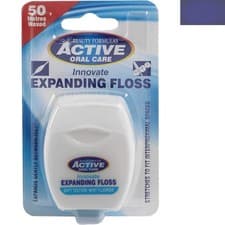 Image of 50 Metres of Expanding Mint Dental Floss with Fluoride - Family Essential