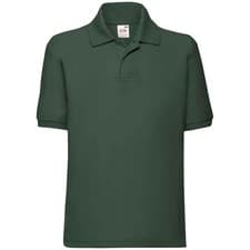 Image of Fruit Of The Loom Childrens/Kids Poly/Cotton Pique Polo Shir  PC3885