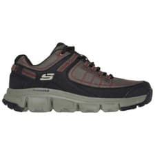 Image of SKETCHERS Mens Lace Up Durable Deep-Groove Flex Midsole STB Trainer - UK 6-12