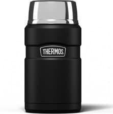 Image of Thermos Stainless King Food Flask, Matt Black, 710 ml
