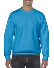 Image of Gildan Heavy Blend Sweatshirt Unisex Crewneck Workwear Jumper Pullover Plain Top