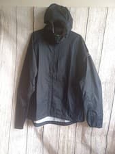 Image of Karrimor Plain Black Eaterproof Rain Jacket, Hooded, Size Large, Walking, Hiking