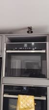 Image of Neff N90 C24MT73G0B Built-In Compact Microwave Black Stainless Steel