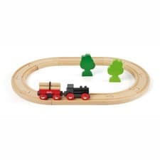 Image of BRIO Classic Little Forest Railway Train Set for Kids WOODEN TOY QUALITY