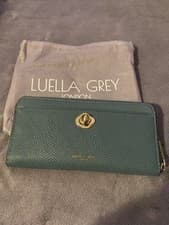 Image of Luella Grey Large Green Purse New Without Tags