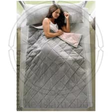 Image of Homelife Two Tone Ultra Cosy Teddy Weighted Blanket