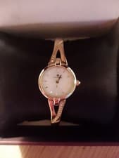 Image of Beautiful gemmed ladies Accurist wrist watch cal 5y20 . 8039 in original box