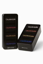 Image of Calvin Klein Socks Black 4 Pack Essential Everyday Casual Gym Sock Gym Comfort