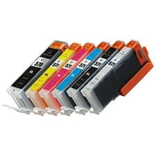 Image of Canon Compatible PGI-570 / CLI-571 XL 6 PK INK CARTRIDGE MULTI PACK WITH GREY HQ