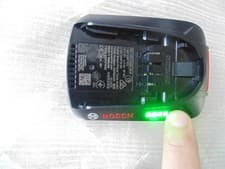 Image of bosch 18v 2.0Ah li-lon battery ALL18V.New model with indicator lights