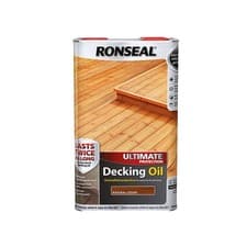 Image of Ronseal Ultimate Protection Decking Oil Natural Cedar 5 litre