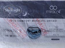 Image of New NQP Kingsize Silentnight Eco Comfort Ortho Mattress LOCAL DELIVERY ONLY
