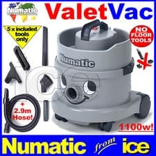 Image of Numatic Nuvac Industrial Commercial Vacuum Cleaner Valeting Hoover NVH200 1100w