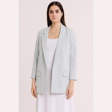 Image of NEW AllSaints - Size 6, Women's Aleida Jersey Blazer - Mint Green