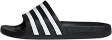 Image of adidas Unisex Adilette Aqua Slides Core Black Cloud White 