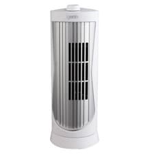 Image of Mini Tower Fan, 12 Inch, Oscillating, White, Igenix DF0020WH